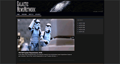 Desktop Screenshot of galacticnews.net